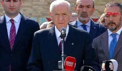 Bahçeli: ‘Bizim yolumuzu şehitlerimiz çizmiştir’