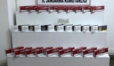 Jandarmadan sigara kaçakçılığı operasyonu