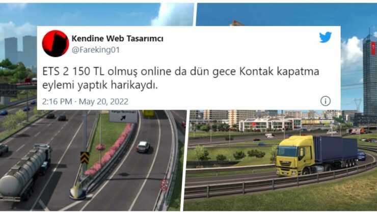 Milli Oyunumuz Euro Truck Simulator 2’nin Fiyatı 4 Katına Çıktı: Türk Oyuncular Ufak Bir Şok Yaşadı