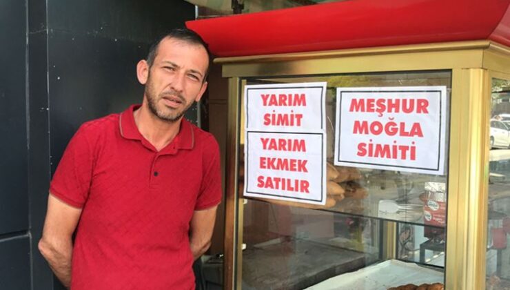 Muğla’da yarım ekmek ve yarım simit satışı başladı