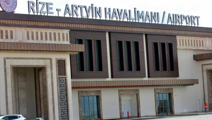 Rize-Artvin Havalimanı açılış için gün sayıyor