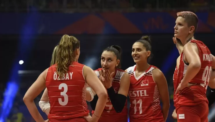 A Milli Kadın Voleybol Takımı, Brezilya’ya 3-1 Mağlup Oldu