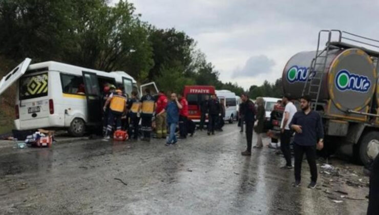 Balıkesir’de kaza: 6 ölü, 12 yaralı