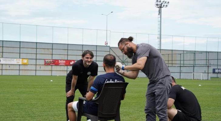 Çaykur Rizesporlu futbolculara laktat testi