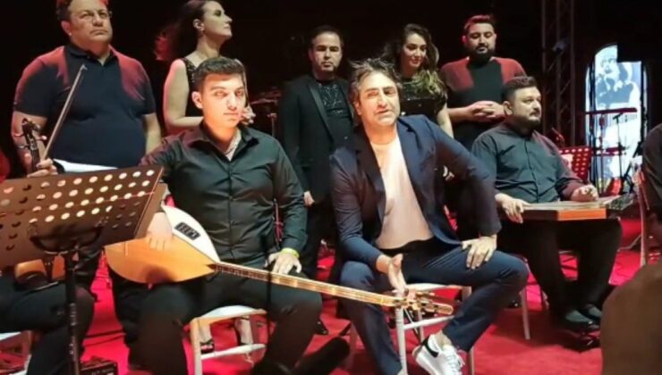 Mahsun Kırmızıgül, çıplak sesle konser verdi