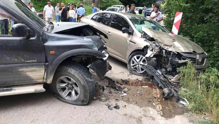 Ordu’da trafik kazası: 2 yaralı