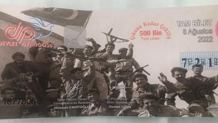 KKTC devlet piyangosunda skandal: EOKA’cıların fotoğrafını bastılar