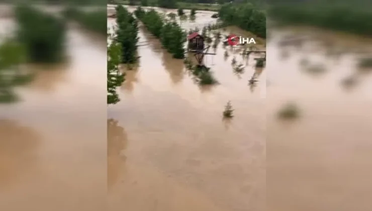 Ordu’da aşırı yağışlar sel ve taşkınlara sebep oldu