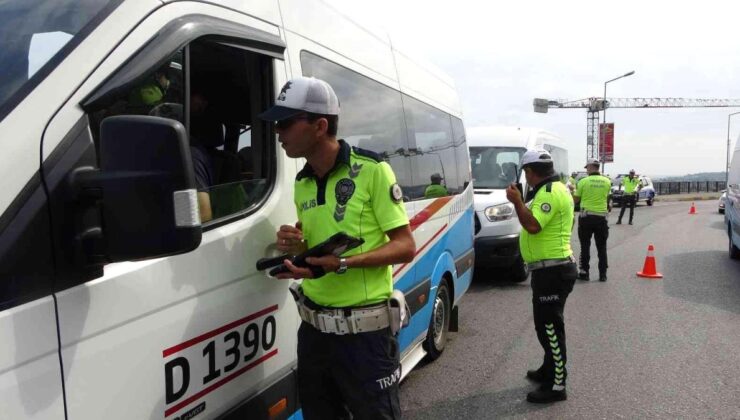 Trabzon yerel haberi… Trabzon’da dolmuş ve taksilere klima denetimi