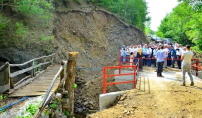 Akkuş’ta mahallenin iki yakası köprü ile buluşturuldu