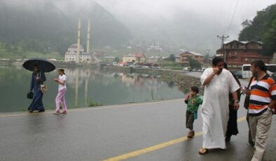 Orta Doğu ve Körfez ülkelerinden Trabzon’a turist akını