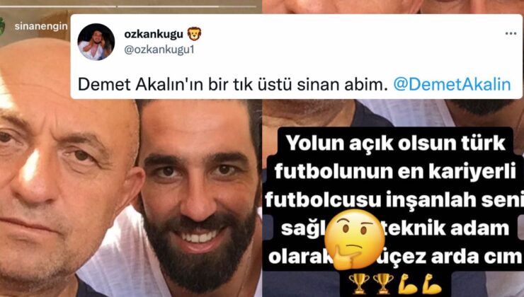 Sinan Engin’in Demet Akalın’ı Aratmayan Türkçesiyle Arda Turan’a Yazdığı Veda Mesajına Gelen Komik Tepkiler