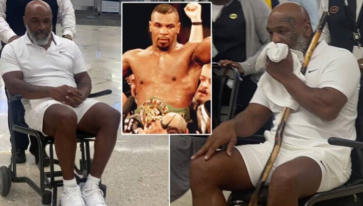 Tekerlekli sandalyede görüntülenen Mike Tyson hastalığını açıkladı