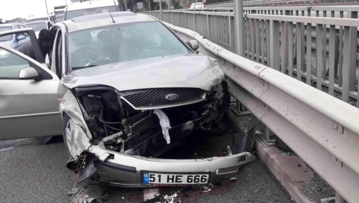 Samsun’da trafik kazası: 2 yaralı