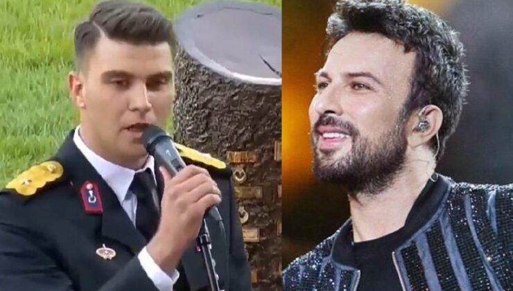 Sesi Tarkan’a benzeyen teğmen sosyal medyada gündem oldu! Megastar da tebrik etti