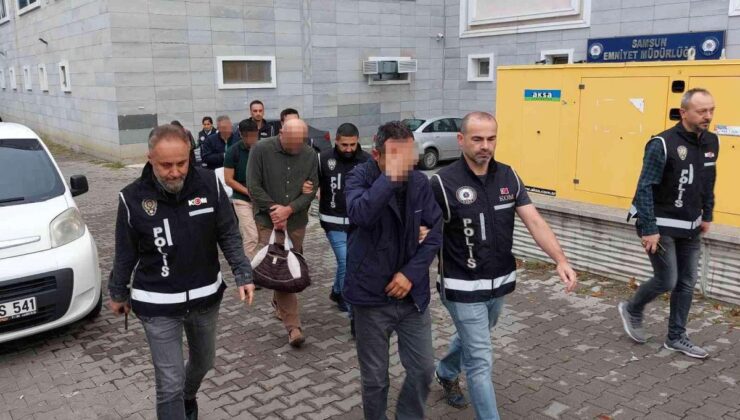 Son dakika haberi: Samsun’da FETÖ’den gözaltına alınan 6 kişi adliyeye sevk edildi