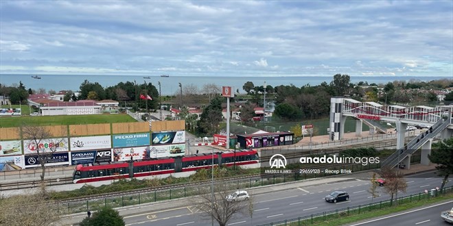 Samsun’da tramvayın çarptığı kişi hayatını kaybetti