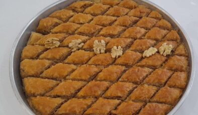 Amasya cevizli ballı baklavası tescillendi