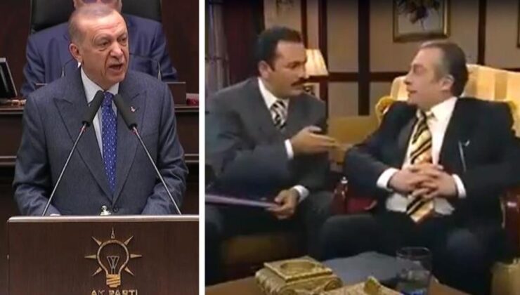 Cumhurbaşkanı Erdoğan, 19 yıl önce yayınlanan “Sayın Bakanım” dizisiyle muhalefete gönderme yaptı
