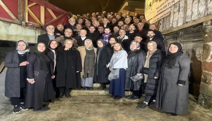 AK Parti Giresun Milletvekili Öztürk, Çanakçı’da partililerle bir araya geldi