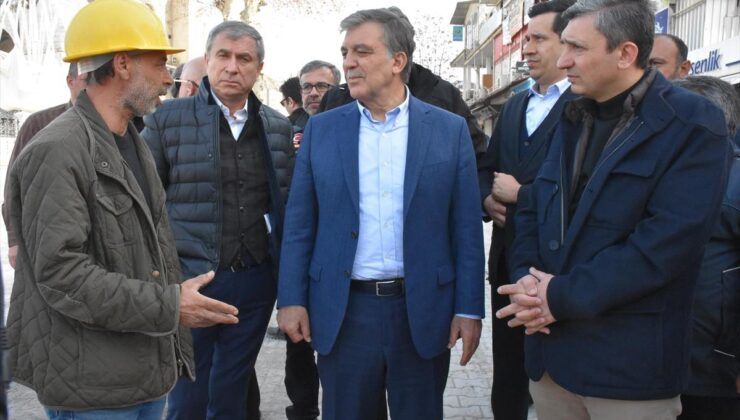 Deprem bölgesini karış karış gezen Abdullah Gül, gözlemlerini paylaştı: Devletin tüm organları büyük bir çalışma içerisinde