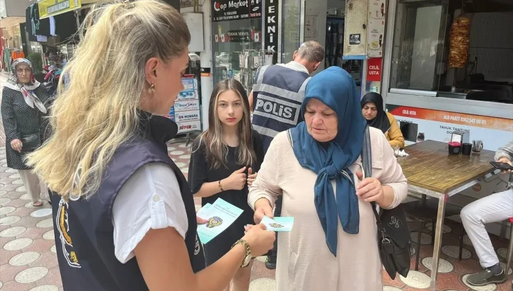 Samsun’da Dolandırıcılık Olaylarına Karşı Vatandaşlara Brifing Verildi