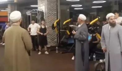 Tebliğciler Bu Kez Spor Salonunda! Spor Yapanları Taciz Ettiler!