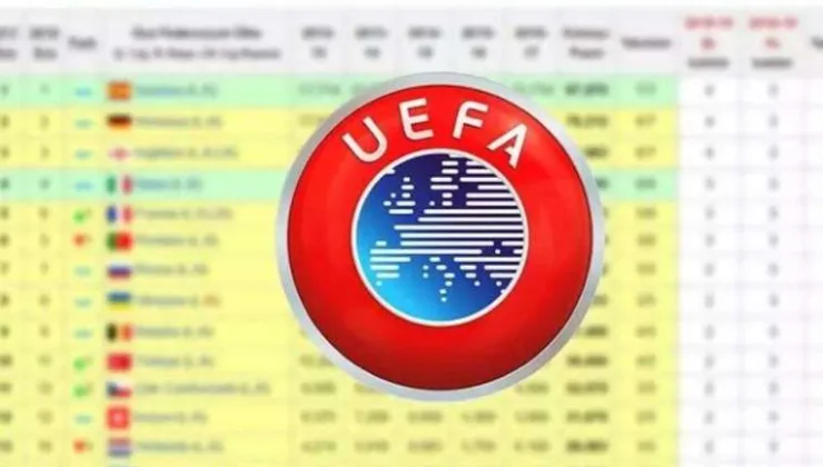 Haftayı 2 galibiyetle kapattık: İşte UEFA ülke puan sıralamasında son durum