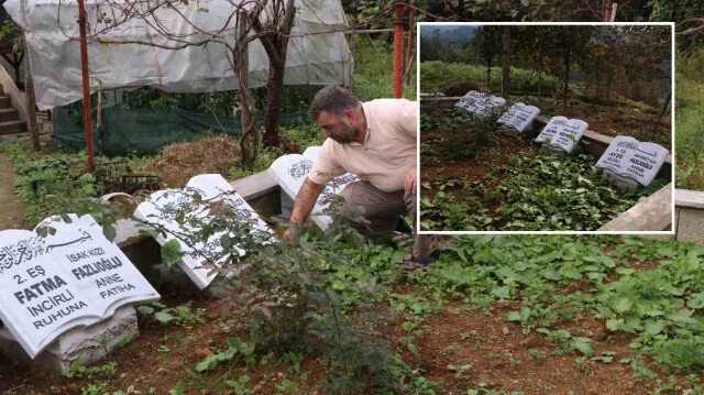 Rize’de dikkat çeken mezarların ilginç hikayesi