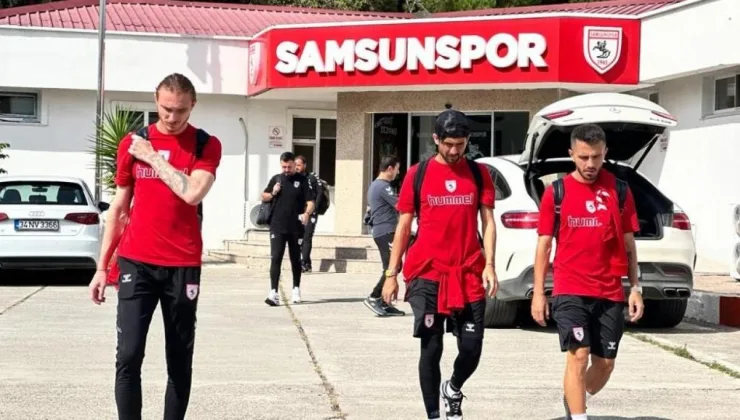 Samsunspor, Rize’ye 6 eksikle gitti