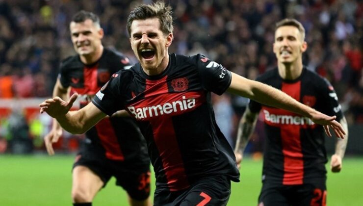 Bayer Leverkusen Almanya’da yarı final kapısını araladı!