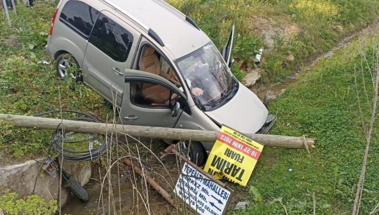 Samsun’da trafik kazası