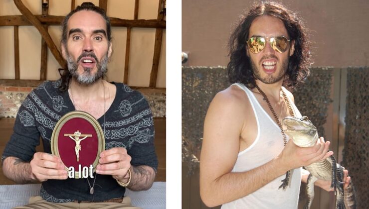 Tacizle suçlanan ünlü komedyen Russell Brand, vaftiz edileceğini duyurdu