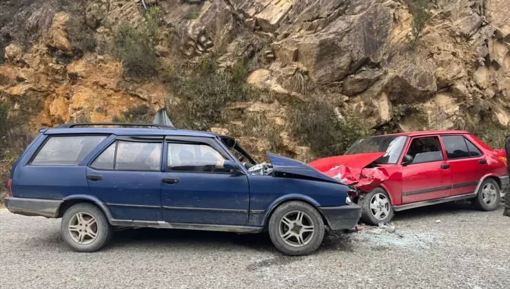 Giresun’da Trafik Kazası: 6 Yaralı