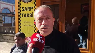 Sarp Sınır Kapısı’nda Taksicilerin Sorunları